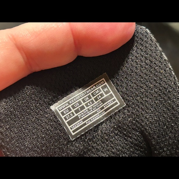 NWOB Keen Targhee III Waterproof Mid Hiking Shoes Magnet/Atlantic Blue Womans 7 - Picture 12 of 15